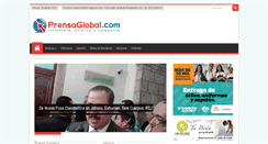 Desktop Screenshot of prensaglobal.com